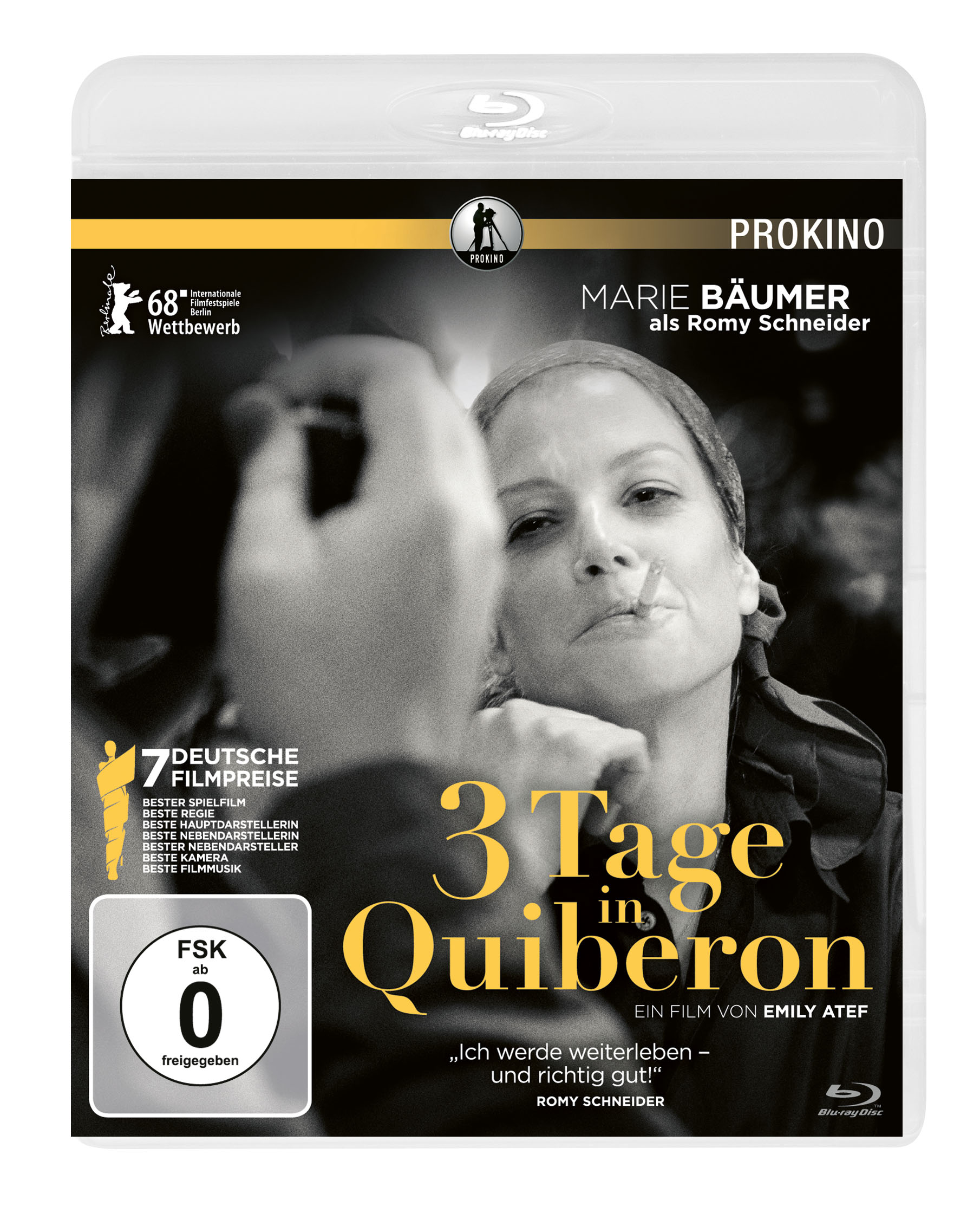 3 Tage in Quiberon - Special Edition (Blu-ray) Person, Gesicht, Kopf, Finger, Hand