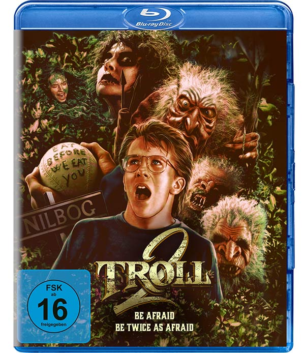 Troll 2 (Blu-ray) Cover Buch, Veröffentlichung, Person, Gesicht, Baseball (Ball)