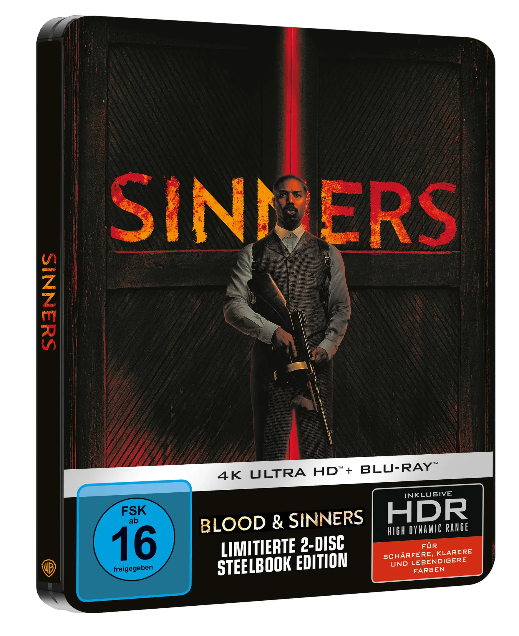 Blood & Sinners Steelbook (4K-UHD) Cover