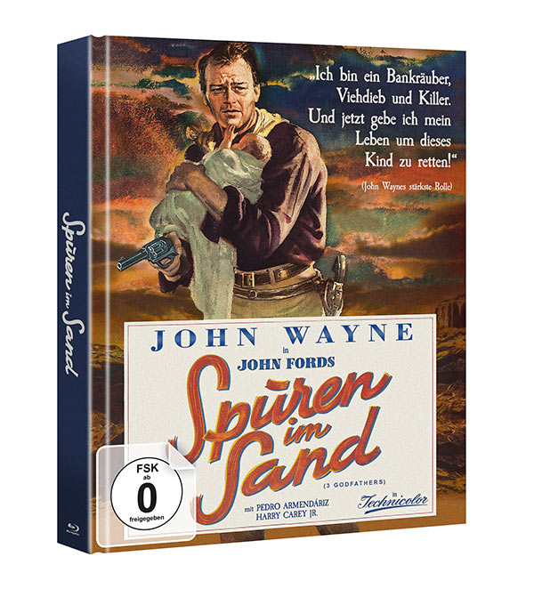 Spuren im Sand (John Wayne) (Mediabook, 2 Blu-rays) Spuren im Sand (John Wayne) (Mediabook, 2 Blu-rays)