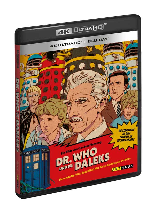 Dr. Who und die Daleks (4KUHD+Blu-ray) Dr. Who und die Daleks (4KUHD+Blu-ray)