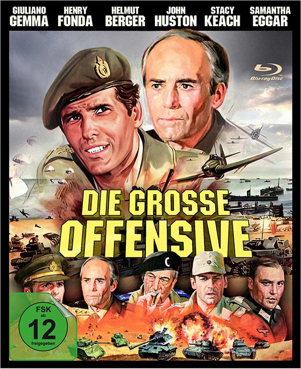 Die große Offensive (Digipak, Blu-ray+DVD) Cover
