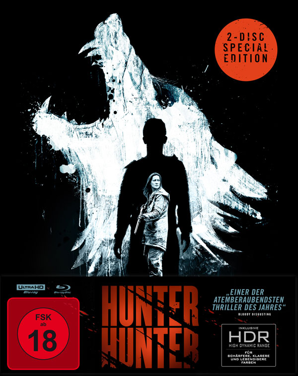 Hunter Hunter (Mediabook, 4KUHD+Blu-ray) Cover Hunter Hunter (Mediabook, 4KUHD+Blu-ray) Cover
