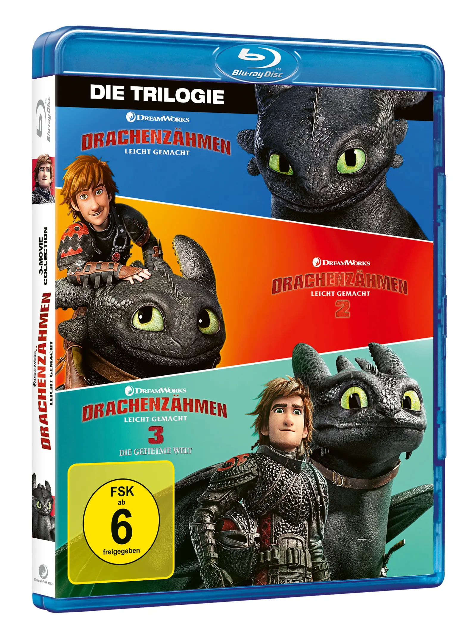 Drachenzähmen leicht gemacht 1-3 (Blu-ray)