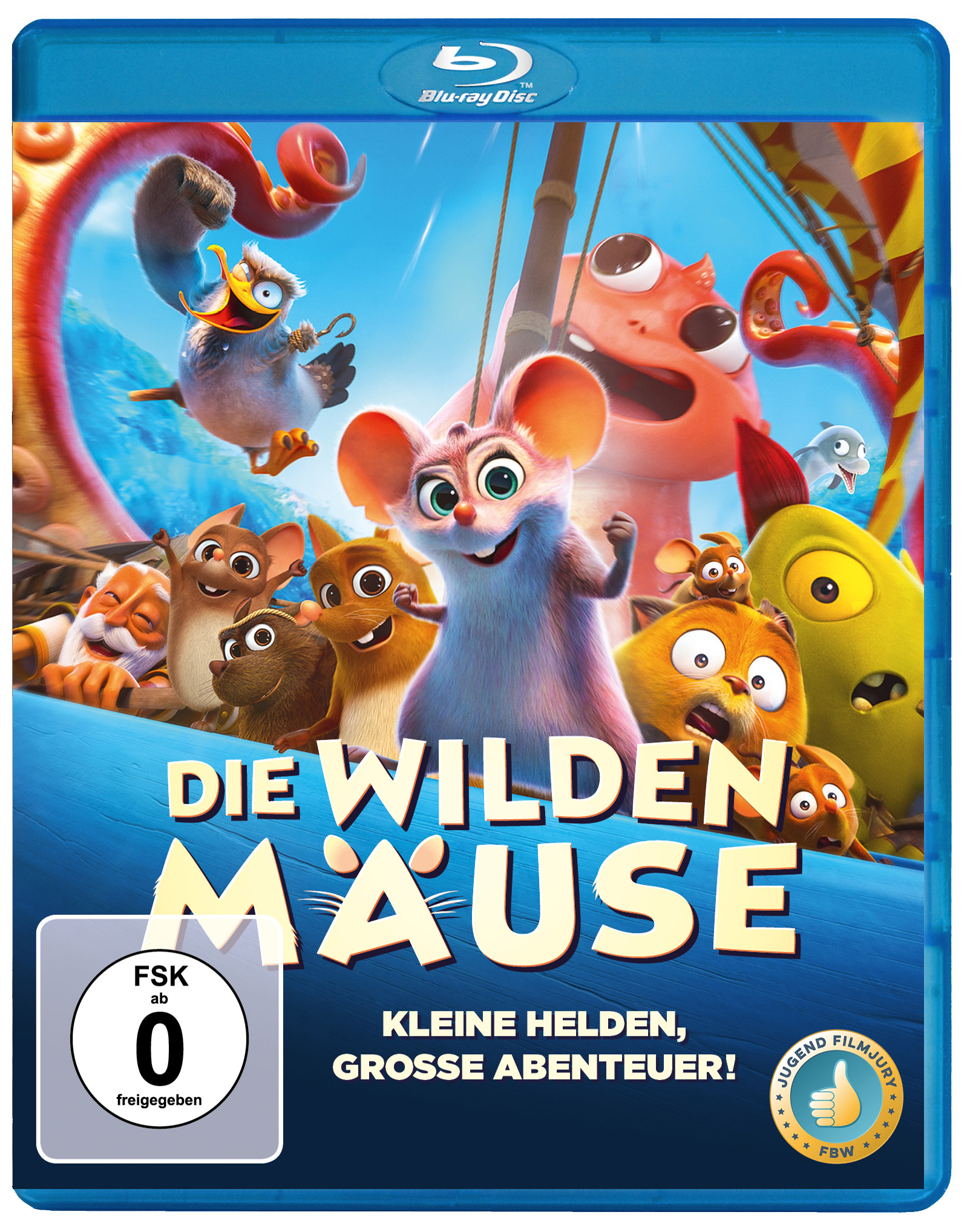 Die wilden Mäuse (Blu-ray) Cover