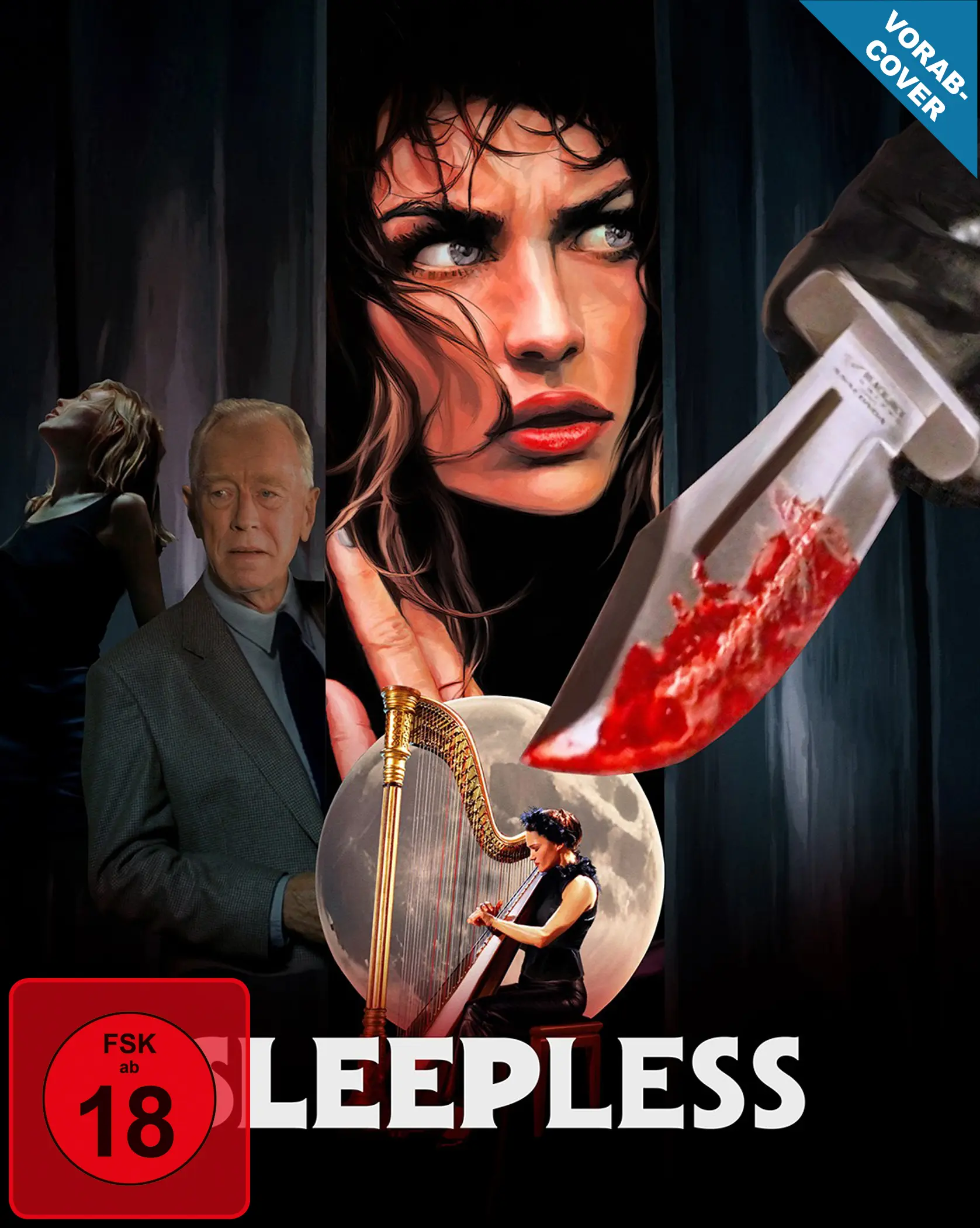 Sleepless (Mediabook, 4K-UHD+Blu-ray) Cover