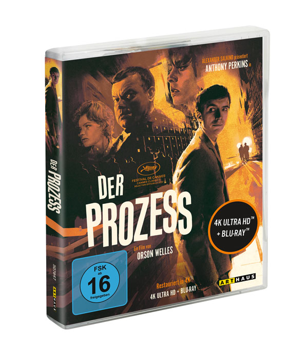 Der Prozess - 60th Anniversary Ed. (4KUHD+Blu-ray) Der Prozess - 60th Anniversary Ed. (4KUHD+Blu-ray)