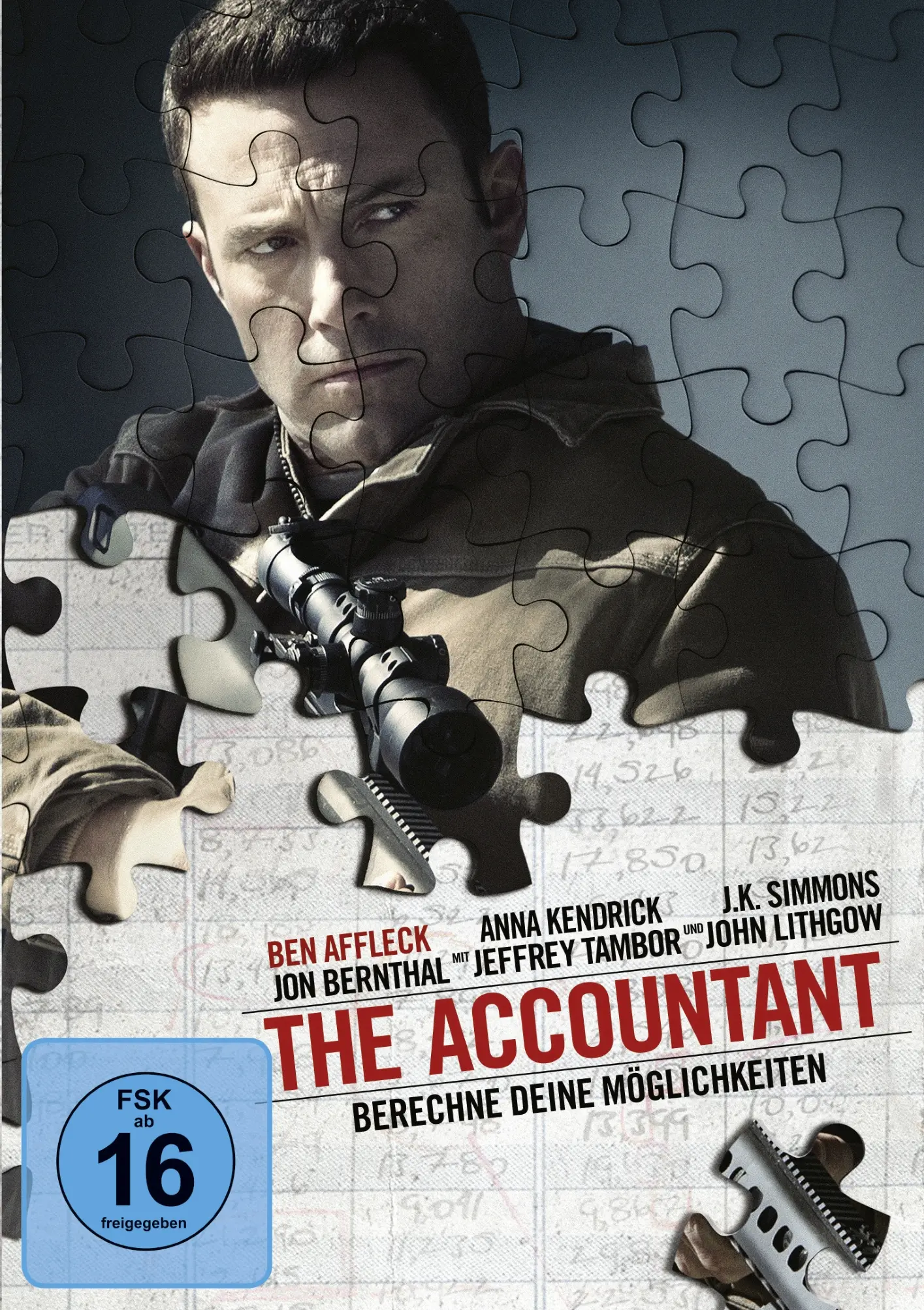 The Accountant (DVD) Cover