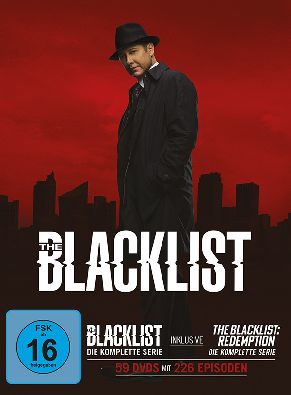 The Blacklist - Die komplette Serie (59 DVDs)