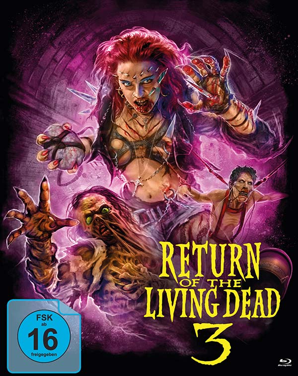 Return of the Living Dead 3 (Mediabook B, 2 Blu-rays) (exkl. Shop) Cover