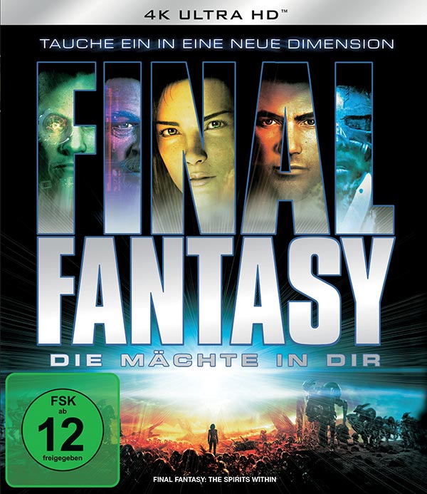 Final Fantasy - Die Mächte in Dir (4K-UHD) Cover