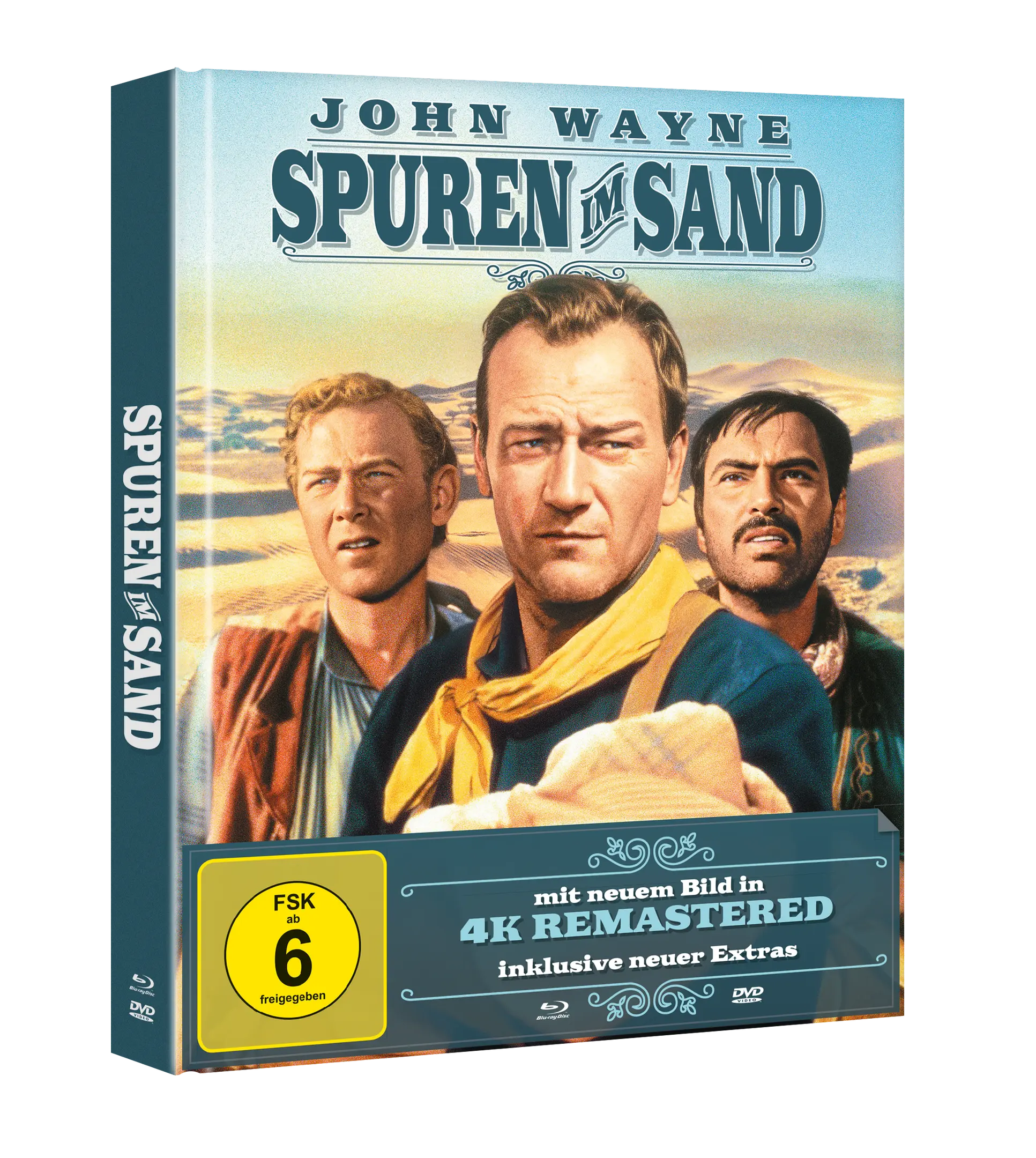 Spuren im Sand - 4K-Remastered (Mediabook, 2 Blu-rays) Spuren im Sand - 4K-Remastered (Mediabook, 2 Blu-rays)