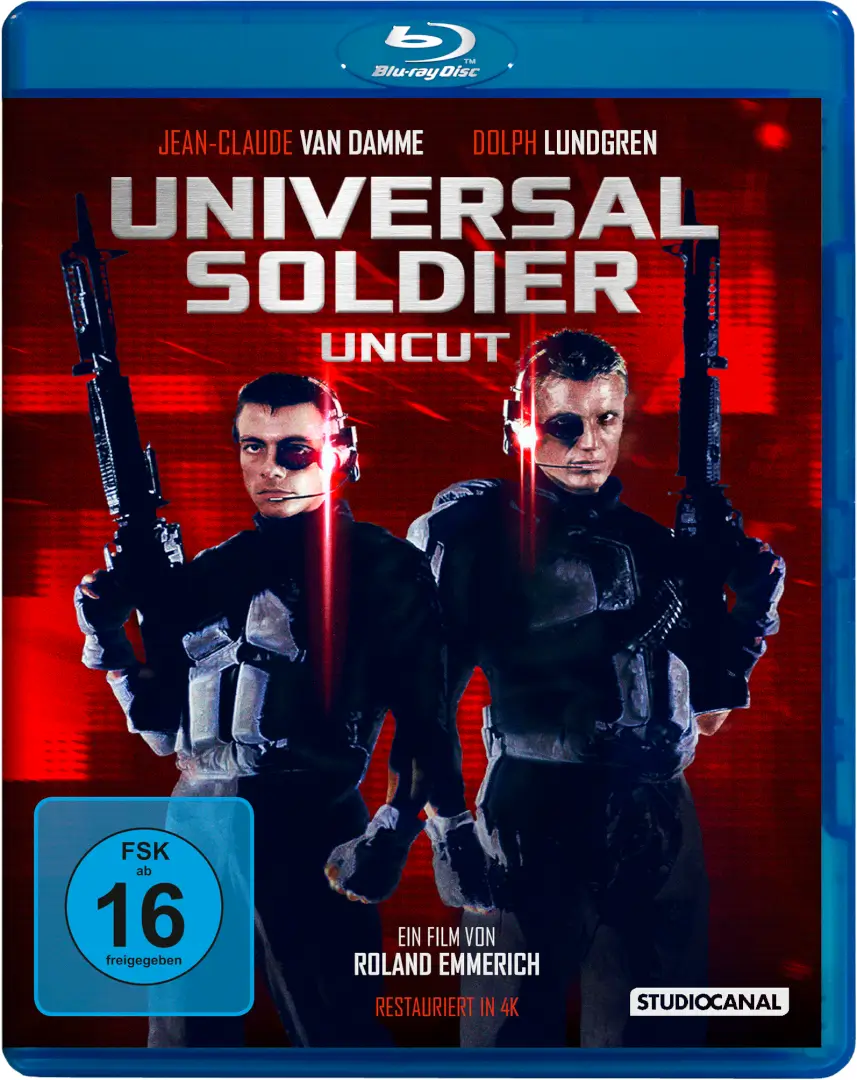 Universal Soldier - Uncut (Blu-ray) Cover Universal Soldier - Uncut (Blu-ray) Cover
