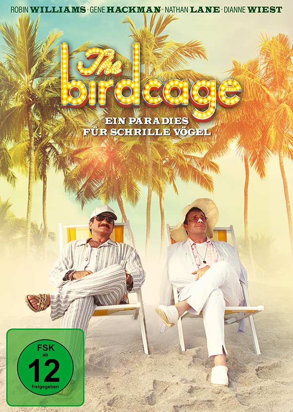 The Birdcage - Ein Paradies für schrille Vögel (DVD) Cover The Birdcage - Ein Paradies für schrille Vögel (DVD) Cover
