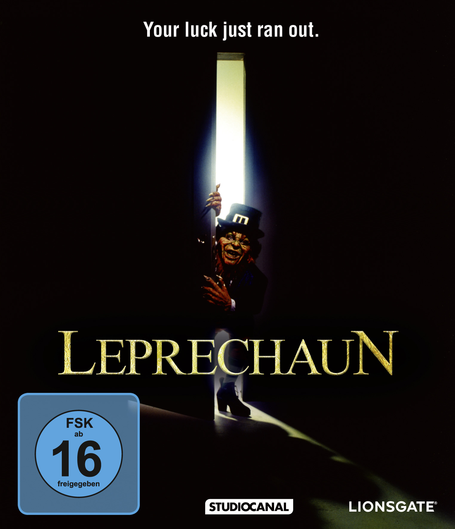 Leprechaun (Blu-ray) Cover Buch, Veröffentlichung, Menschen, Person, Beleuchtung