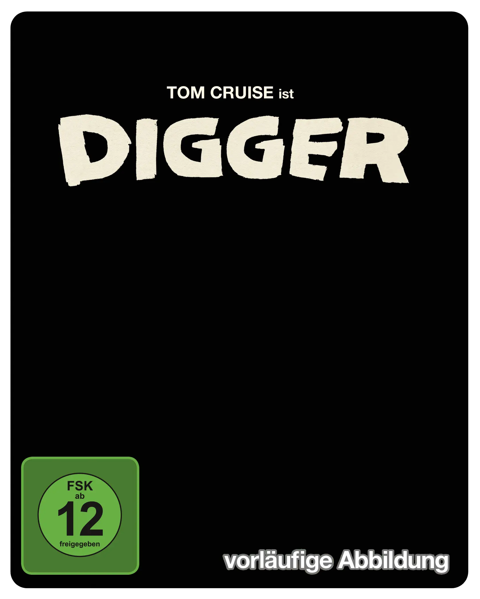 schwarz, Plakat, DIGGER, Filmplakat, Grafikstil