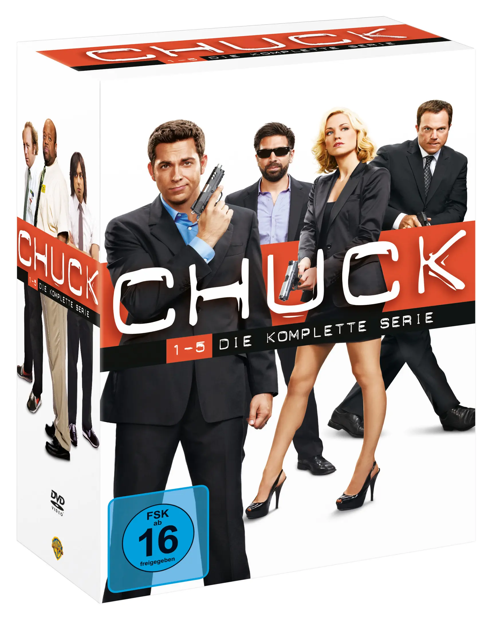 Chuck: Die komplette Serie (DVD)