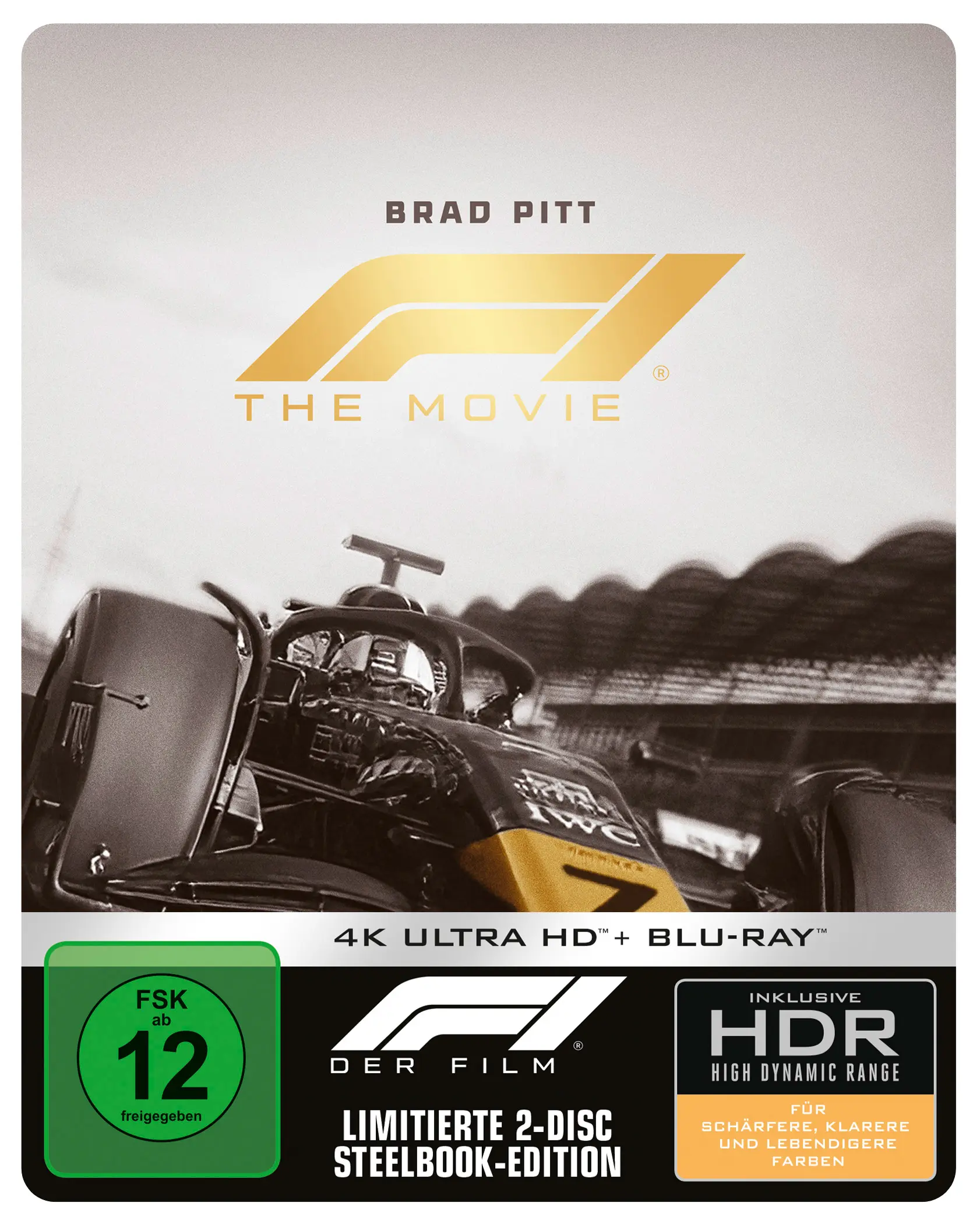 F1 (Limitiertes Steelbook A, 4K-UHD+Blu-ray)