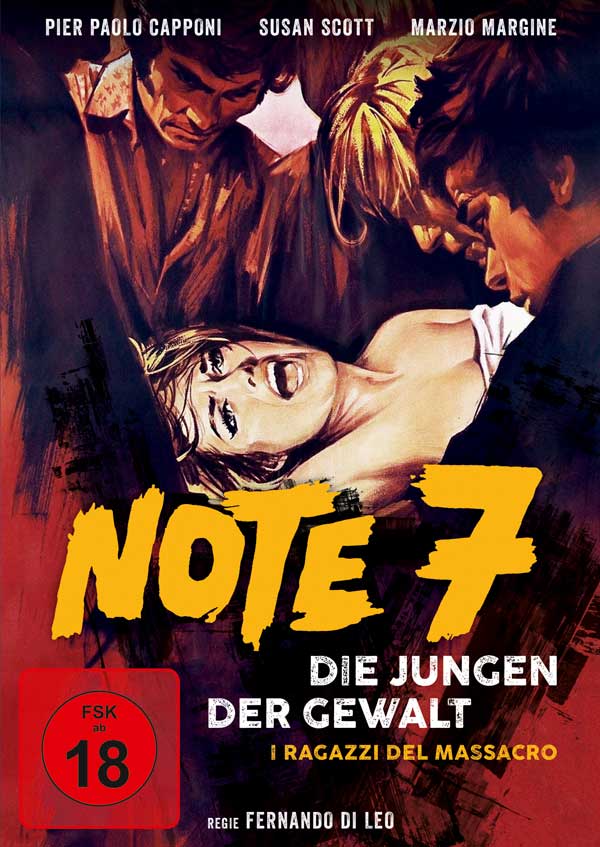 Note 7 - Die Jungen der Gewalt (DVD) Cover