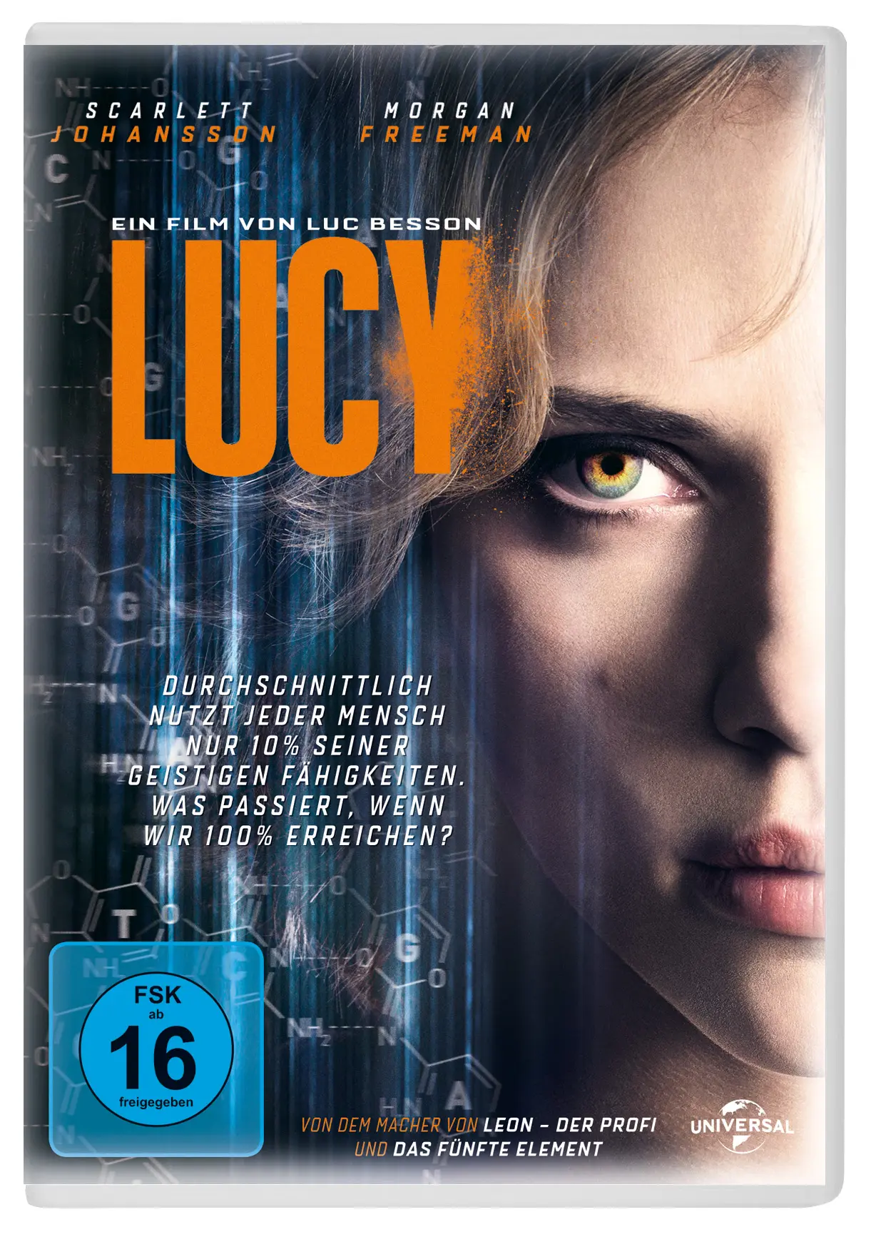 Lucy (DVD) Cover