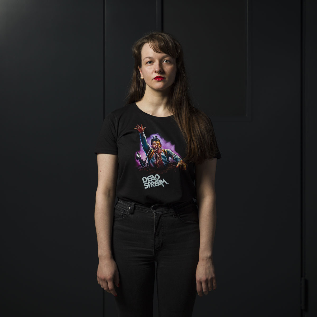 Deadstream T-Shirt Women Black Deadstream T-Shirt Women Black