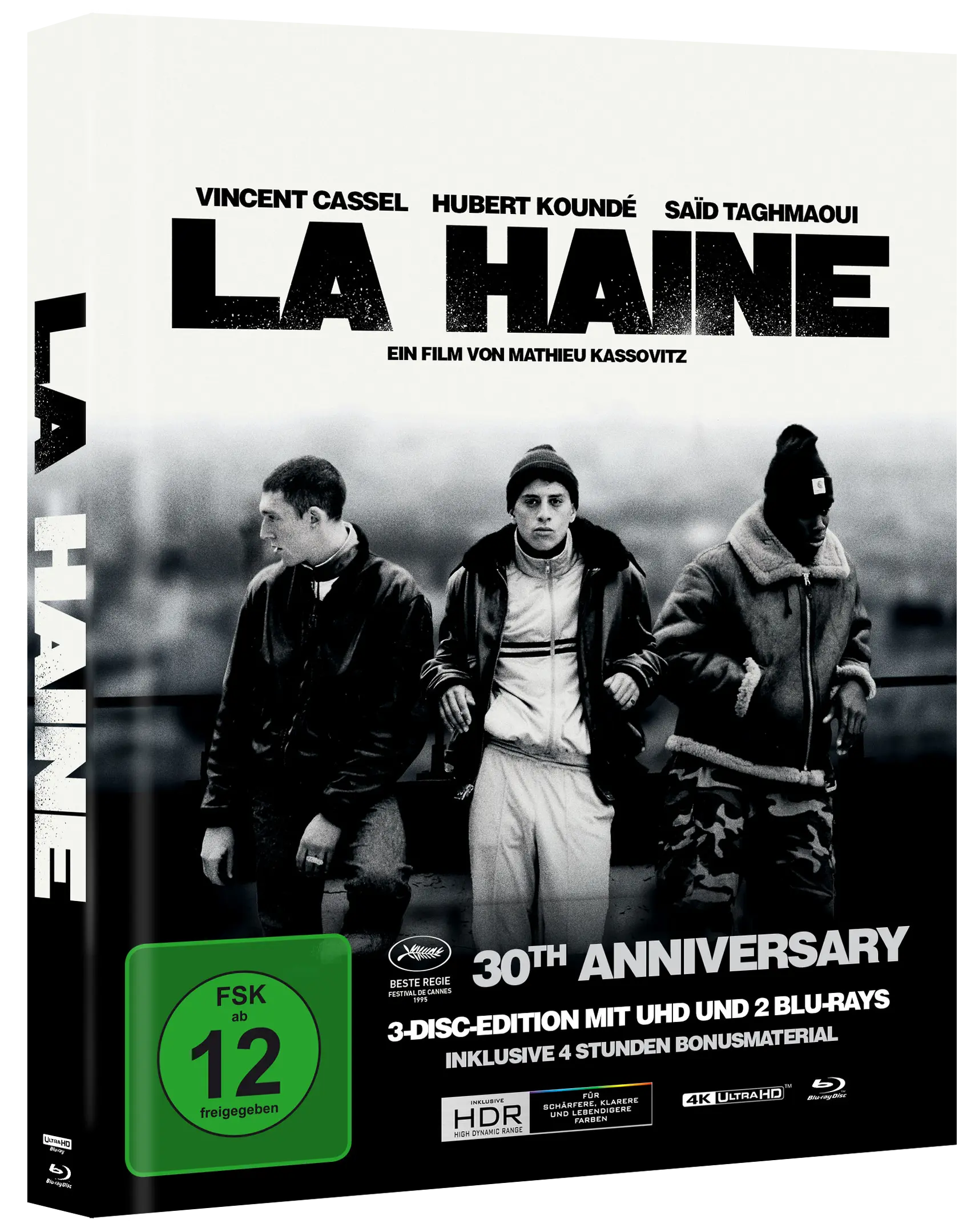 La Haine - Hass (Mediabook, 4K-UHD+2 Blu-rays) La Haine - Hass (Mediabook, 4K-UHD+2 Blu-rays)