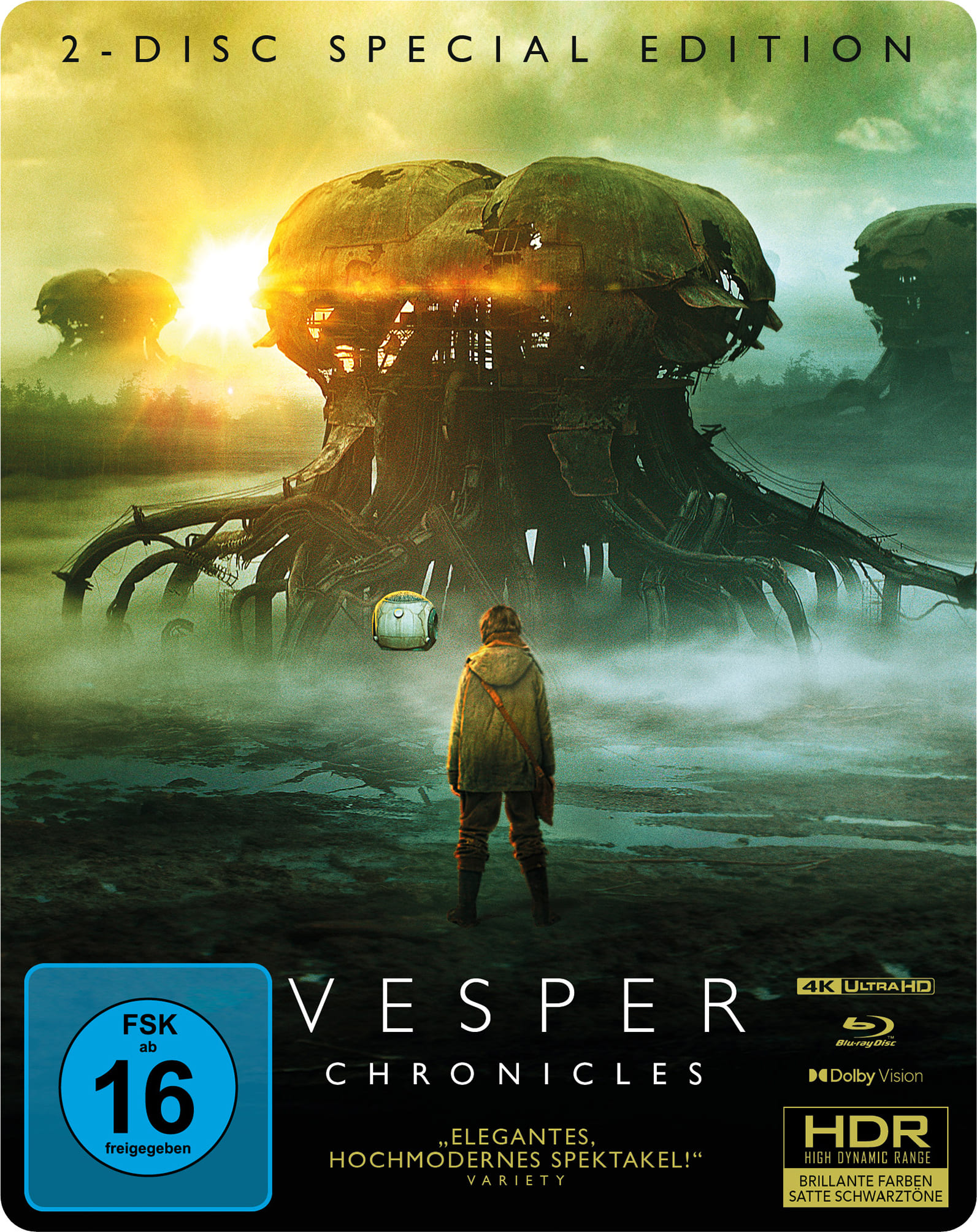Vesper Chronicles (Steelbook, 4KUHD+Blu-ray) Cover Vesper Chronicles (Steelbook, 4KUHD+Blu-ray) Cover