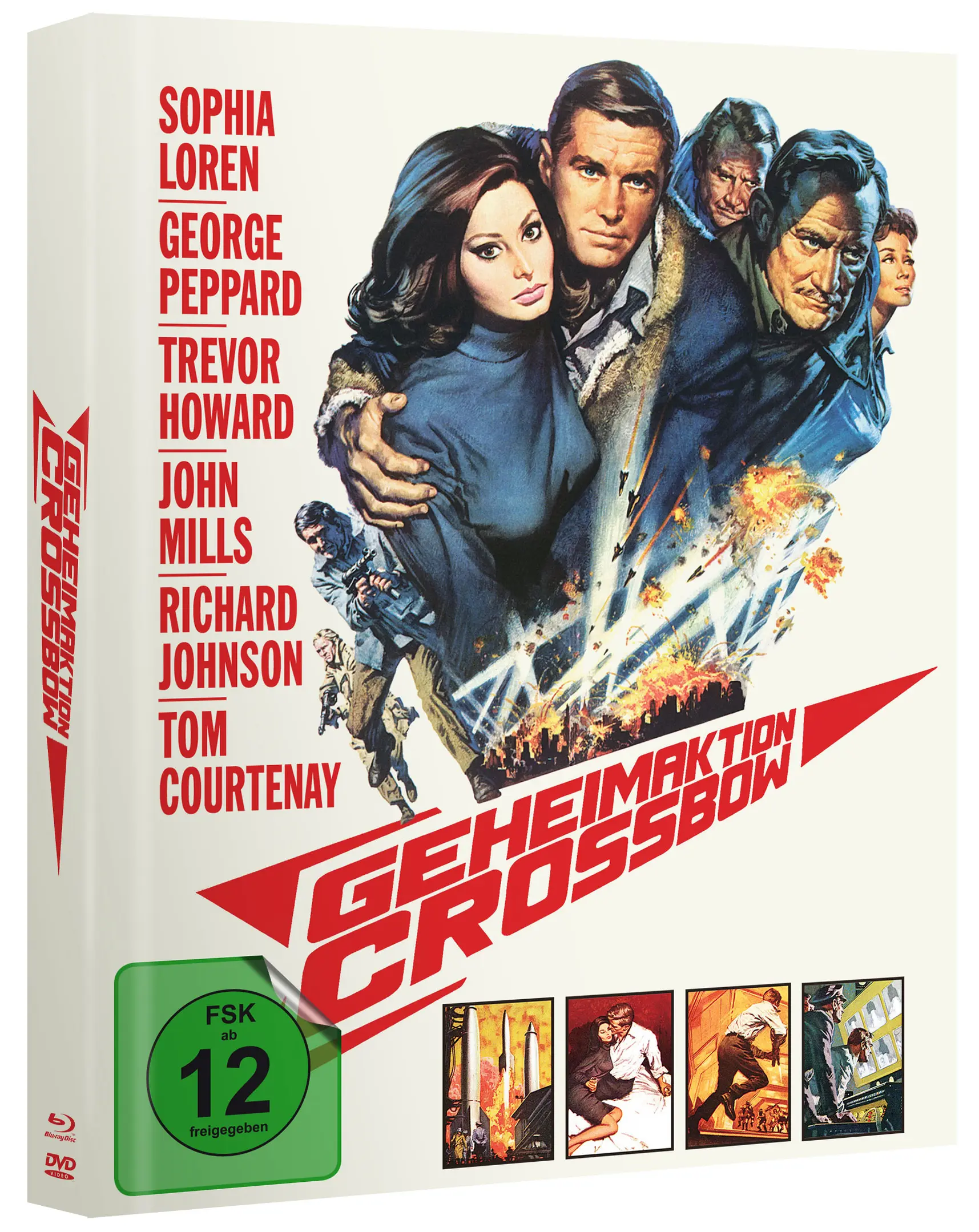 Geheimaktion Crossbow (Mediabook, Blu-ray+DVD)
