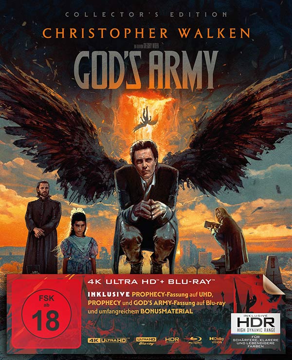 God's Army (Special Edition, 4K-UHD + 3 Blu-rays) (exkl. Shop) Cover