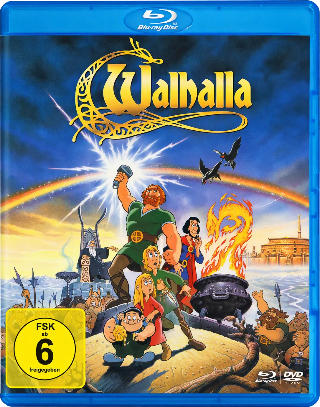 Blu-ray-Film, Animationsfilm, Fantasy, deutsche Ausgabe, FSK 6