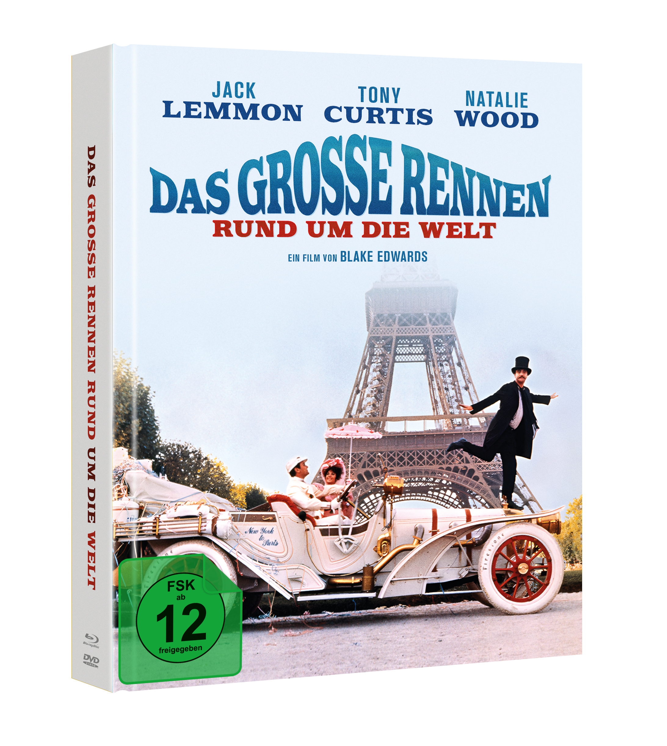 Das große Rennen rund um die Welt (Mediabook A, Blu-ray+DVD) Das große Rennen rund um die Welt (Mediabook A, Blu-ray+DVD)