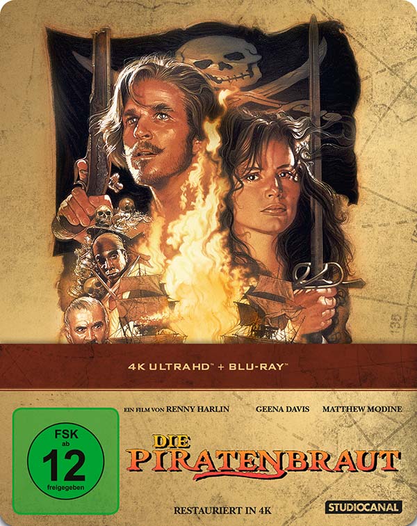 Die Piratenbraut - Limited Steelbook Edition (4K UHD+Blu-ray) Cover Die Piratenbraut - Limited Steelbook Edition (4K UHD+Blu-ray) Cover