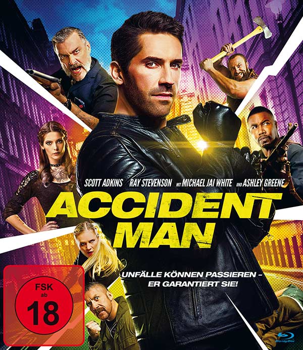 Accident Man (Blu-ray) Cover
