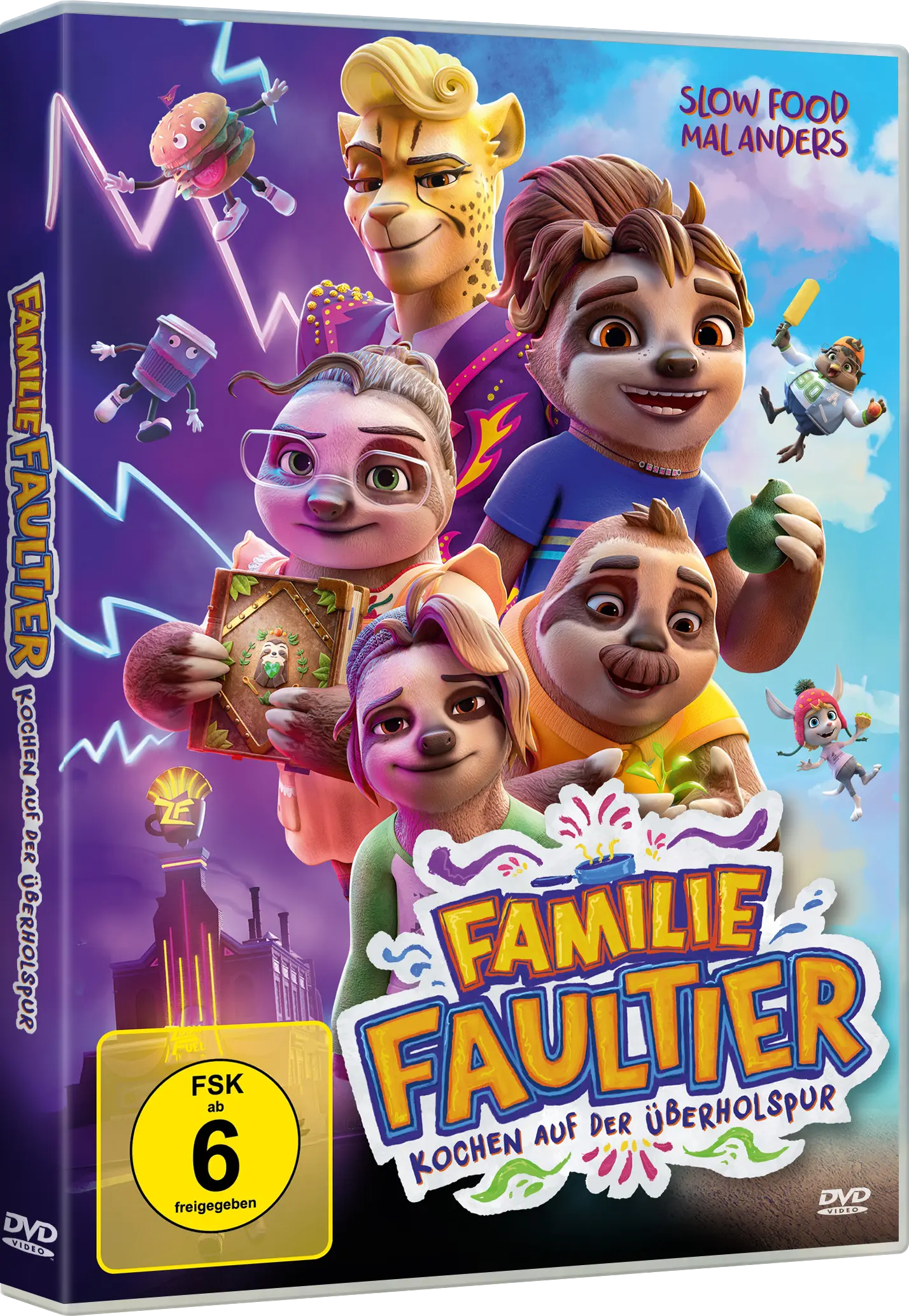 Familie Faultier - Kochen auf der Überholspur (DVD) Familie Faultier - Kochen auf der Überholspur (DVD)