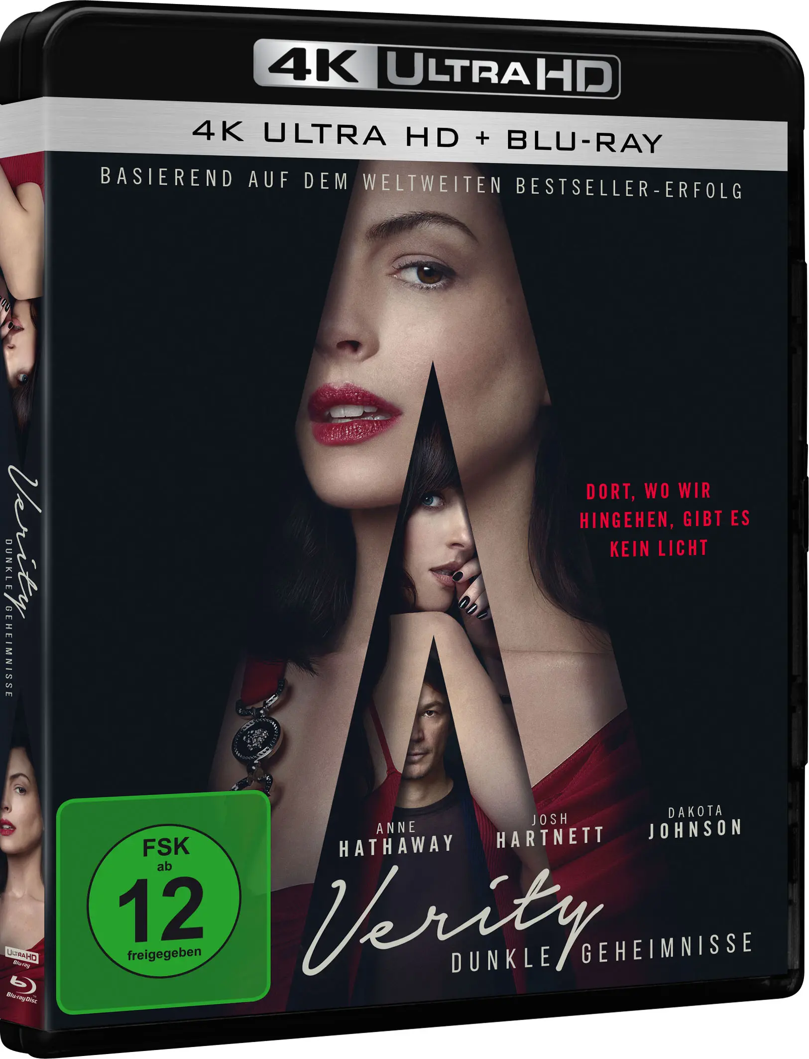 4K, Blu-ray, Film, Hülle, Thriller
