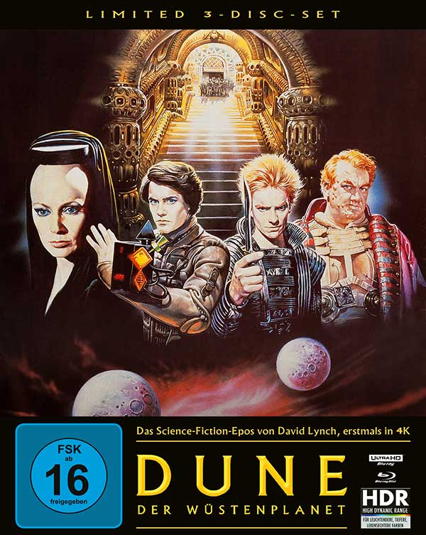Dune -D.Wüstenplanet (Mediabook B, UHD+Blu-ray) Cover