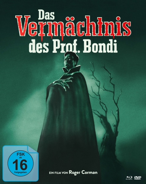 Das Vermächtnis des Prof.Bondi (Mediabook, Blu-ray + DVD) Cover