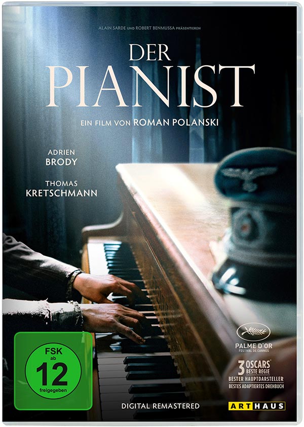 Der Pianist - 20th Anniversary Edition - Digital Remastered (DVD) Cover
