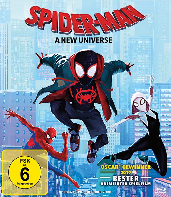 Spider-Man: A New Universe (Blu-ray) Cover Spider-Man: A New Universe (Blu-ray) Cover
