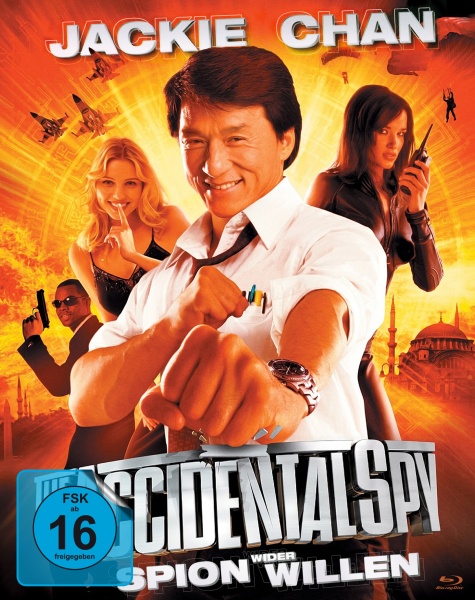 Jackie Chan: Spion Wider Willen (Mediabook, Blu-ray) Cover Jackie Chan: Spion Wider Willen (Mediabook, Blu-ray) Cover