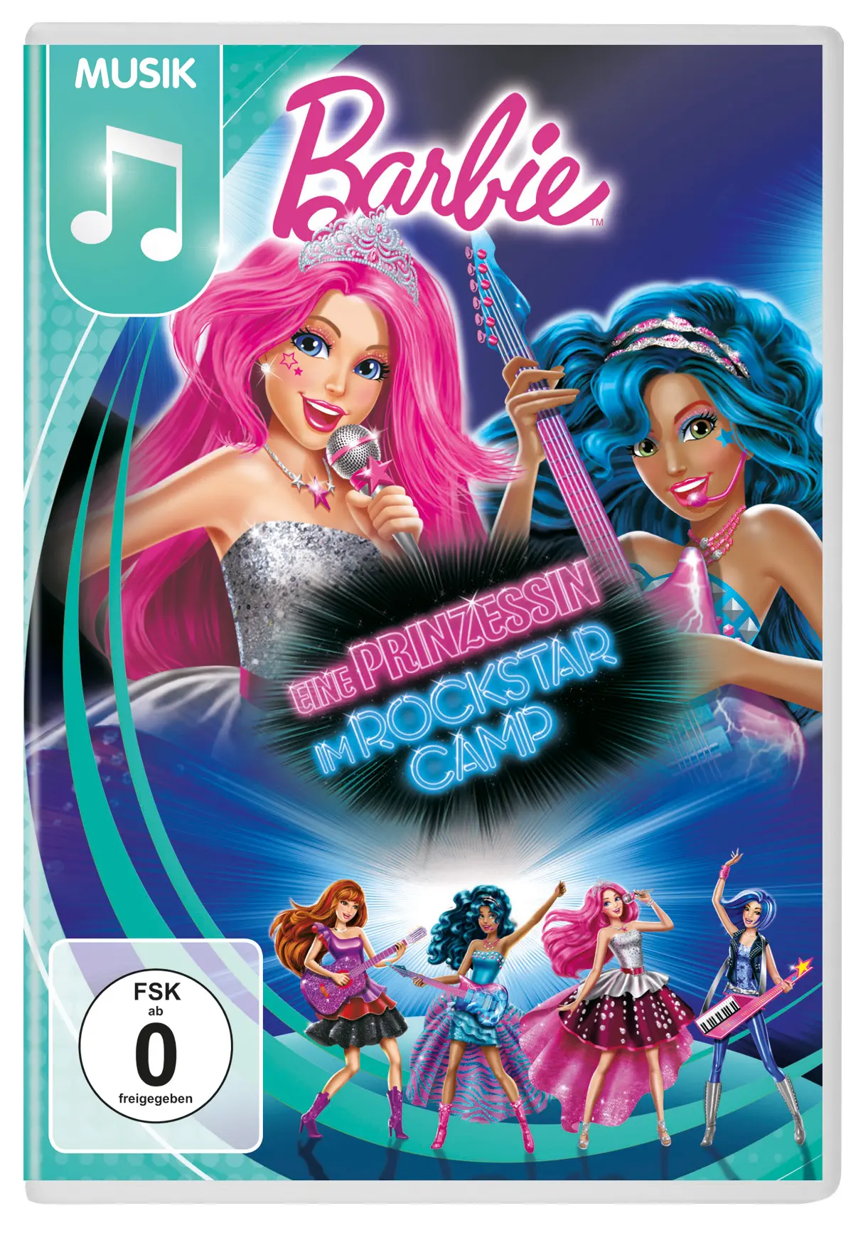 Barbie: Eine Prinzessin im Rockstar Camp (DVD)