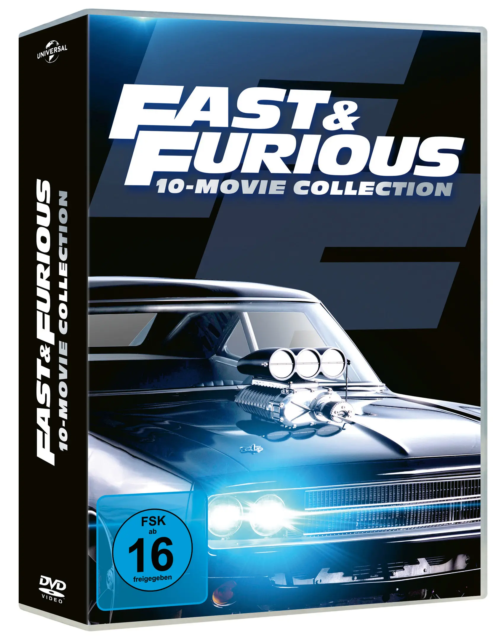 Fast & Furious 1-10 Boxset (DVD)