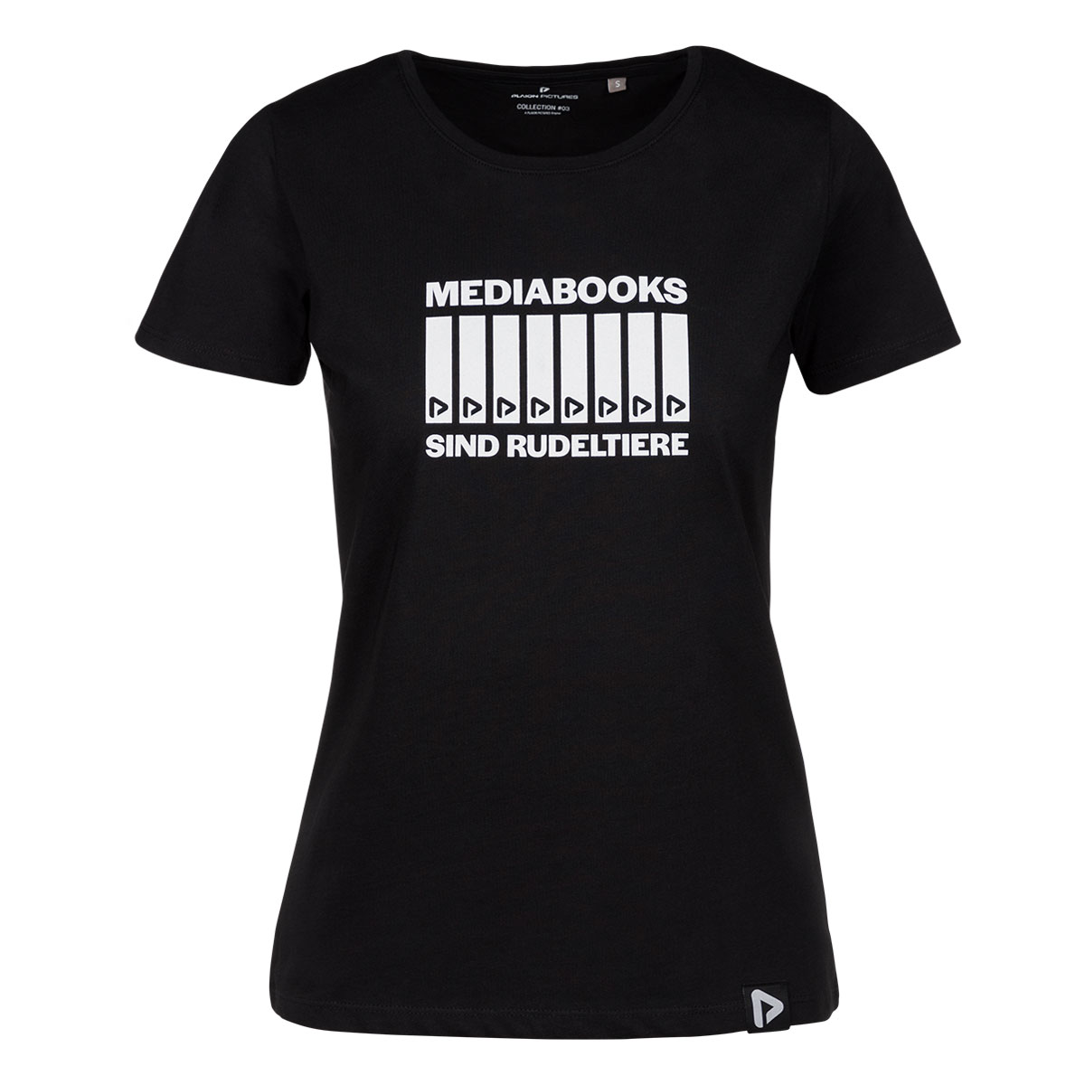 Rudeltiere PP T-Shirt Women Black Cover Rudeltiere PP T-Shirt Women Black Cover
