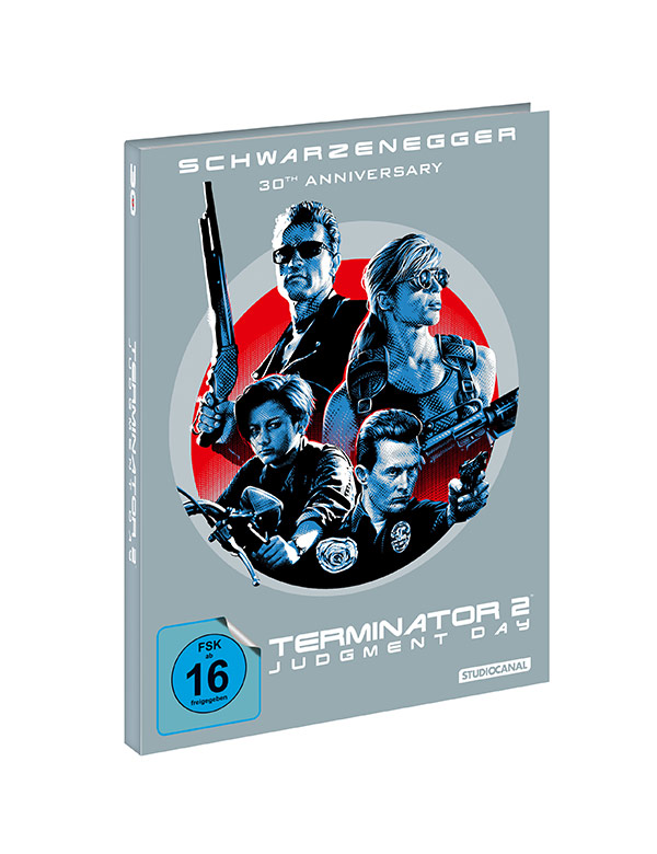 Terminator 2 - Limited Collector's Edition (Mediabook, 4K Ultra HD) Werbung, Plakat, Person, Leute, Mann