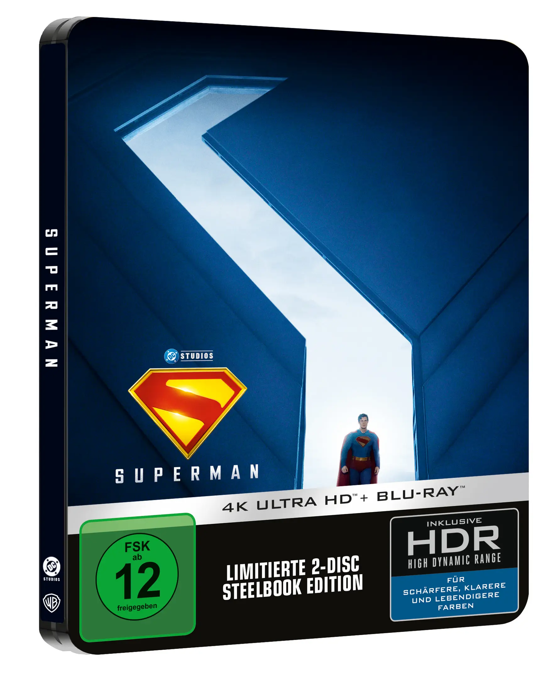 Superman (Limitiertes Steelbook B, 4K-UHD+Blu-ray)