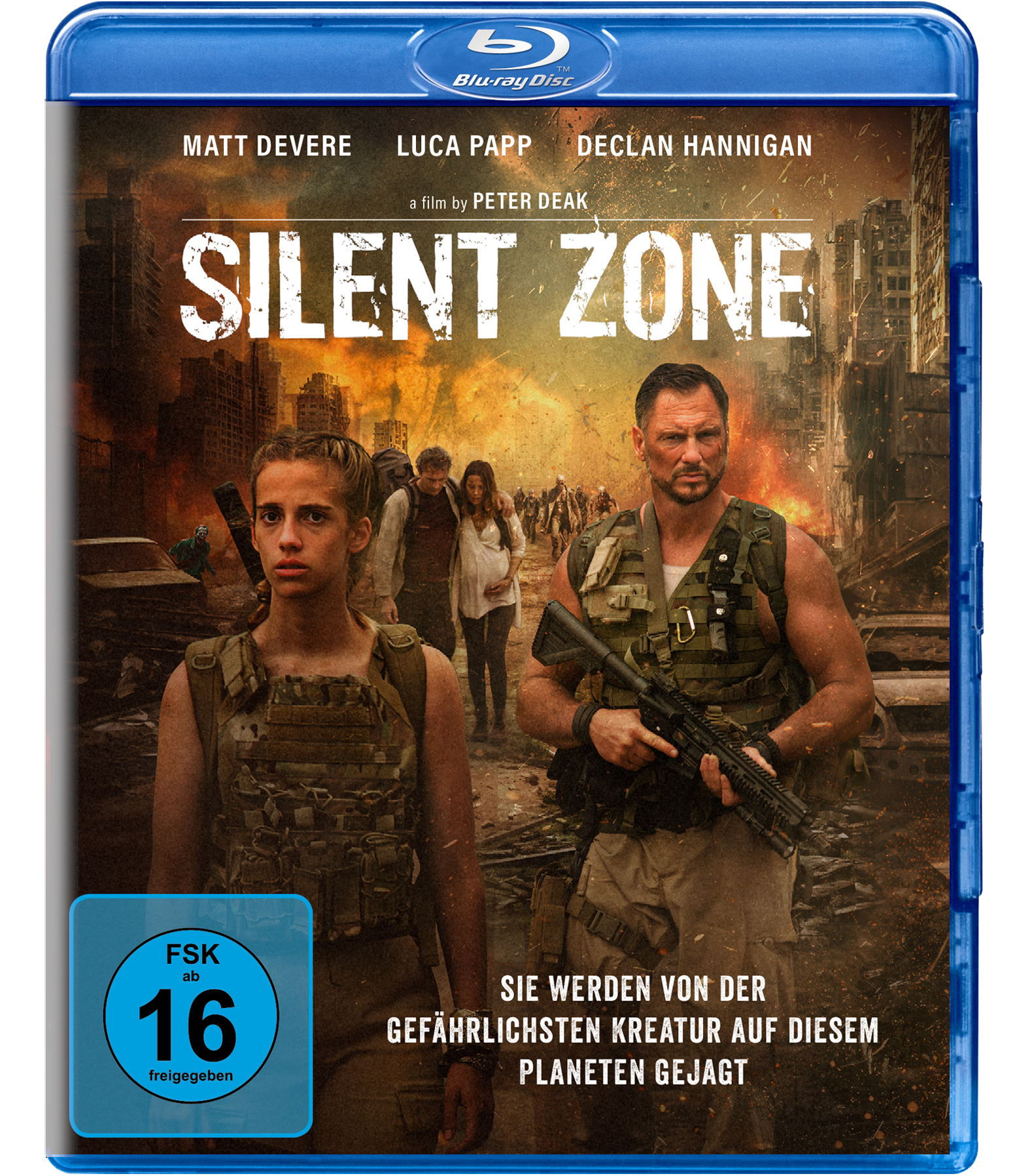 Silent Zone (Blu-ray) Person, Erwachsener, Männlich, Mann, Pistole