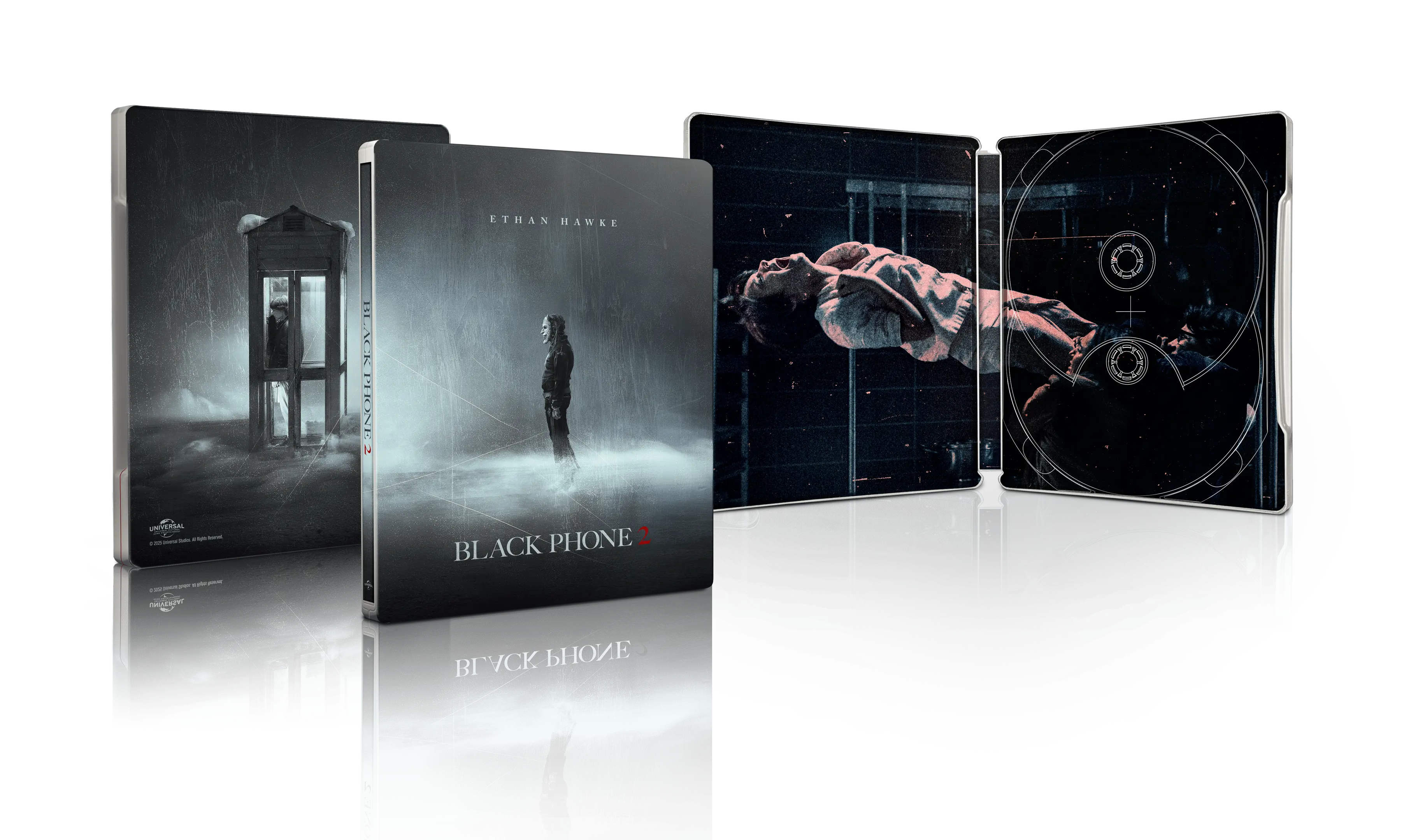 Black Phone 2 (Limitiertes Steelbook, 4K-UHD + Blu-ray) Black Phone 2 (Limitiertes Steelbook, 4K-UHD + Blu-ray)