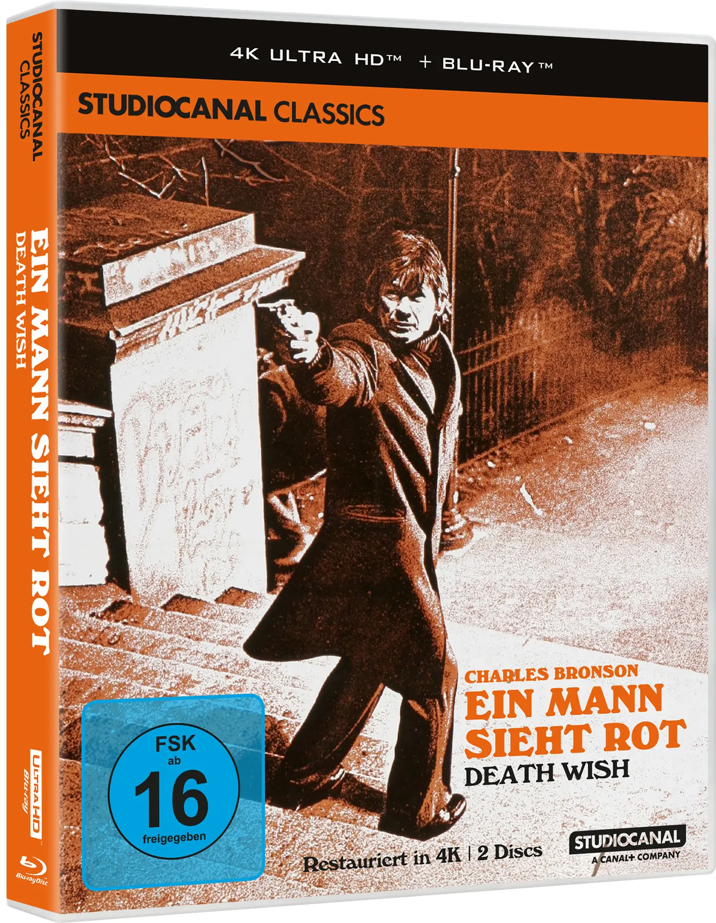 Ein Mann sieht rot (4K-UHD+Blu-ray)