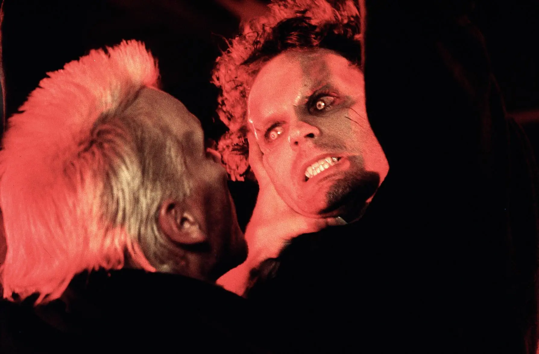 Vampir, Zombie, Monster, Gesicht, blutrot