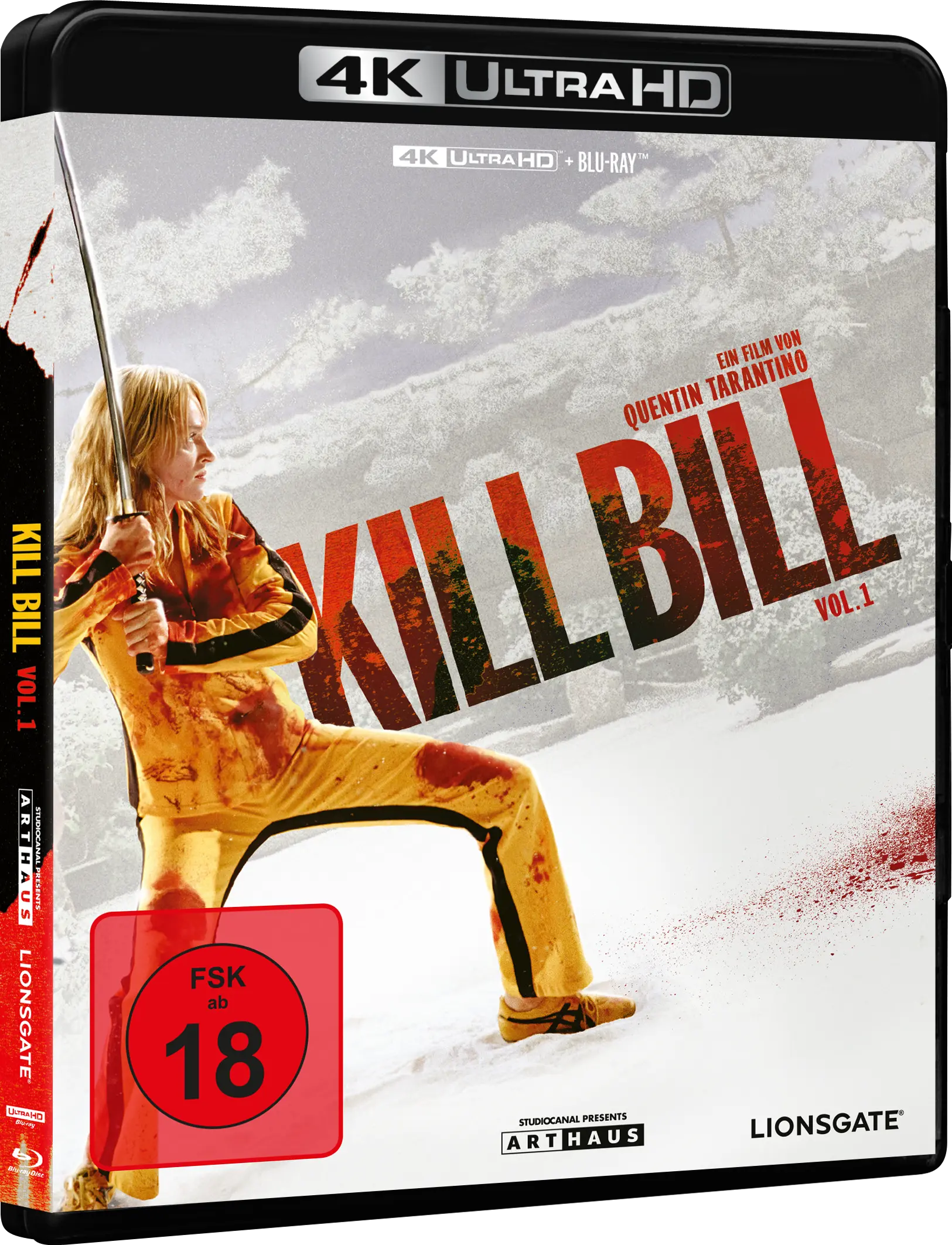 Kill Bill - Volume 1 (4K-UHD + Blu-ray)